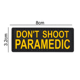 Don't Shoot Paramedic Patch Black/Orange