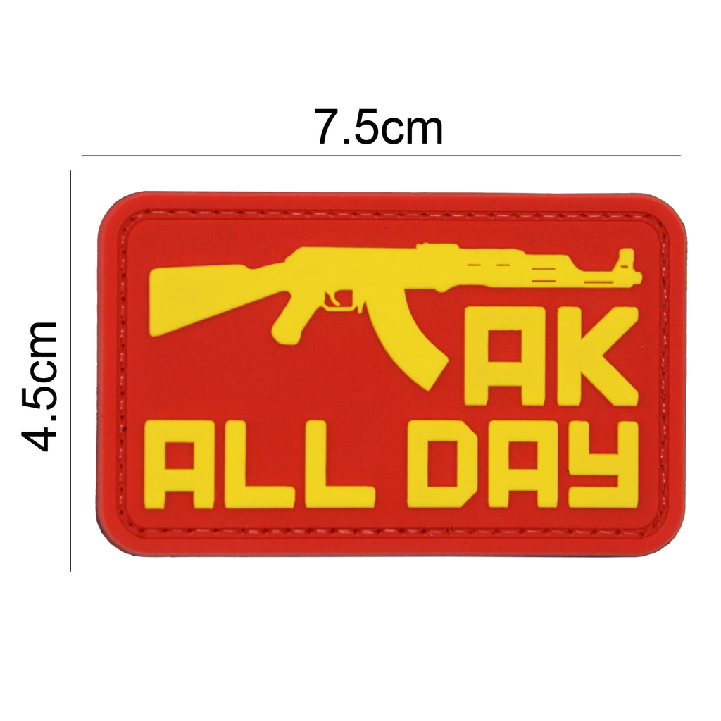 AK All Day Patch Red/Yellow