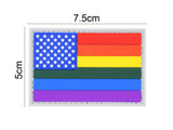 USA LGBTQ+ Pride Flag Patch Full Color