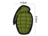 3D Grenade PVC Patch Black/OD Green