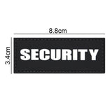 Security Tab Patch Black/White