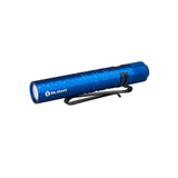 Olight i3T EOS Small Flashlight - Pinwheel Blue