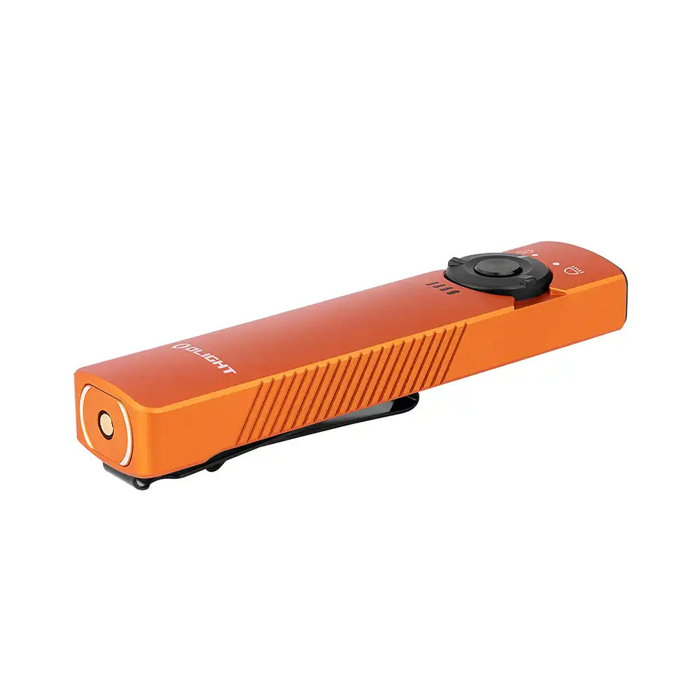 Olight Arkfeld UV - White Light and UV Dual Light Sources Flashlight - Orange CW (5700~6700K)