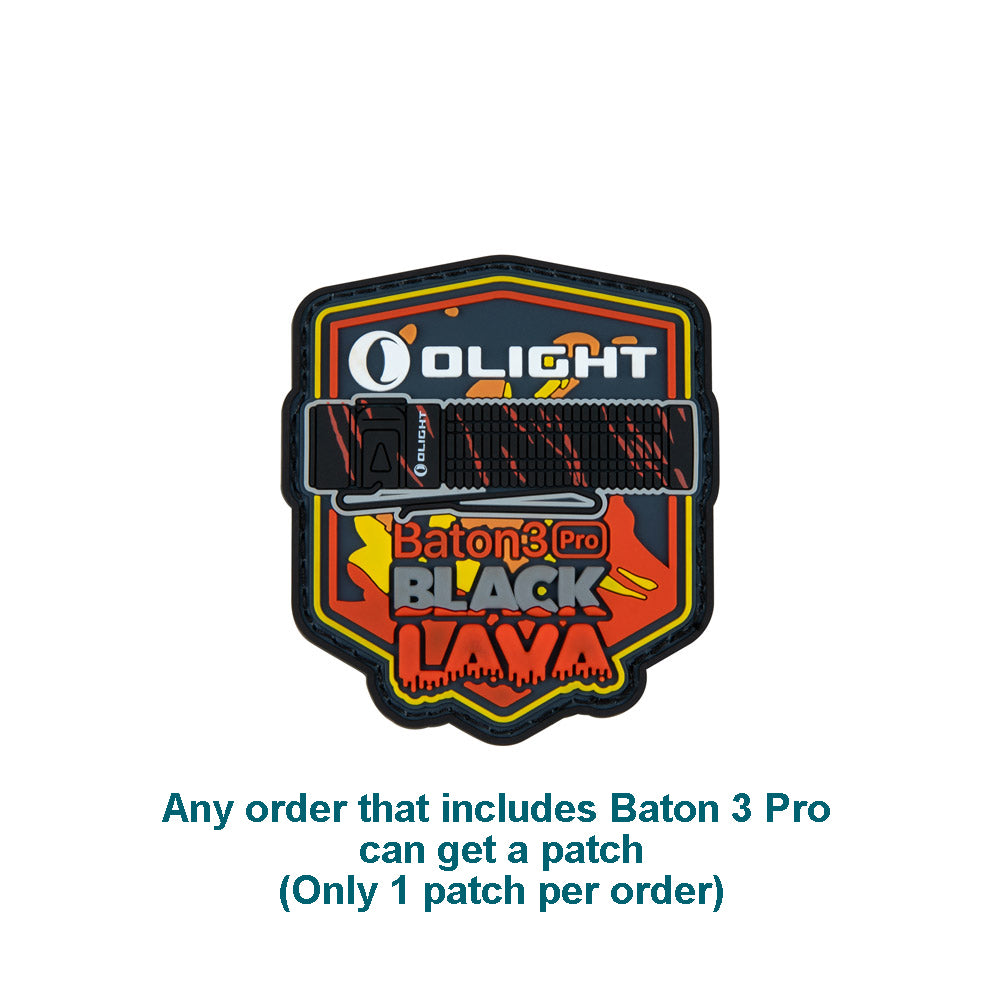 Olight Baton 3 Pro Rechargeable Flashlight - Orange NW (4000-5200K)