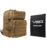 VISM by NcSTAR Tactical Asssault Pack w/ Level IIIA Soft Ballistic Panel