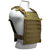 VISM by NcSTAR Fast Plate Carrier w/ Level III PE Ballistic Hard Plates