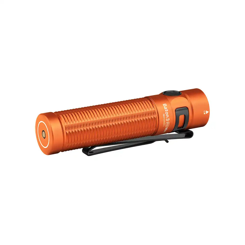 Olight Baton 3 Pro Max Powerful EDC Flashlight - Orange NW (4000~5200K)