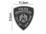 NYPD Large Patch Gray