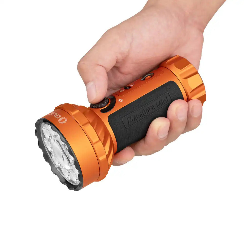 Olight Marauder Mini Powerful Led Flashlight - Orange