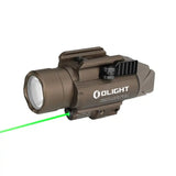 Olight Baldr Pro Tactical Light & Green Laser - Desert Tan