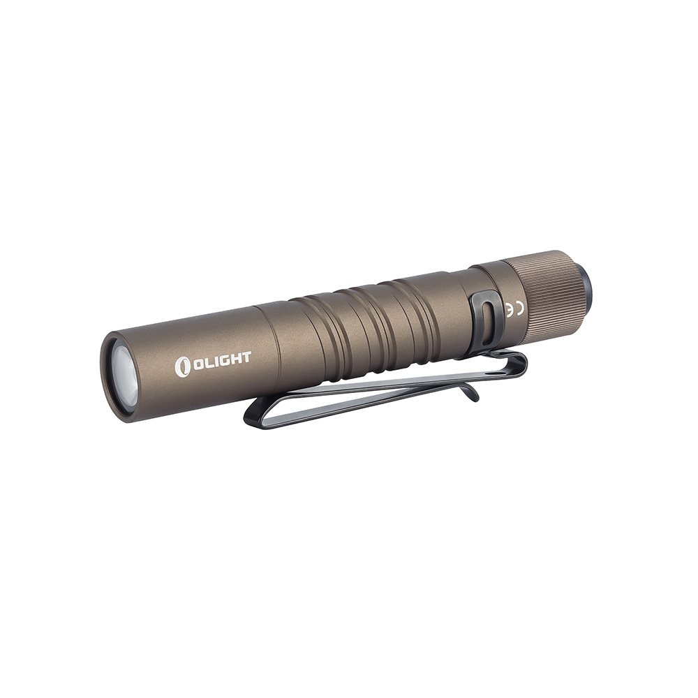 Olight i3T EOS Small Flashlight - Desert Tan