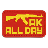 AK All Day PVC Patch Red/Yellow