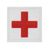 Medic Cross Patch White/Red