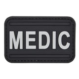 Medic Badge Patch Black/Gray