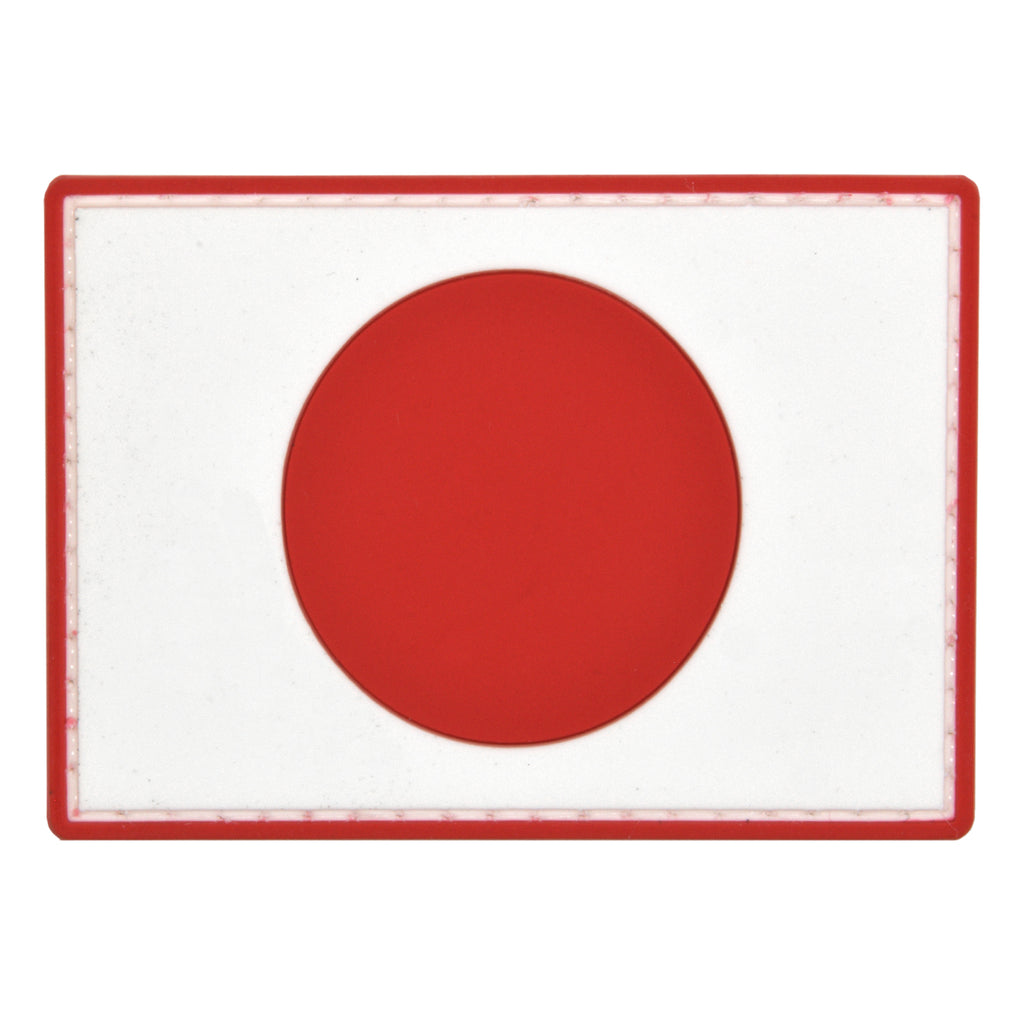 Japan Flag PVC Patch Full Color