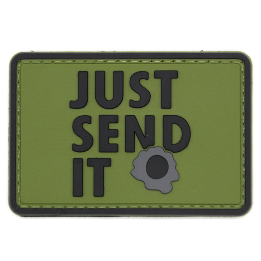 Just Send It Patch Green
