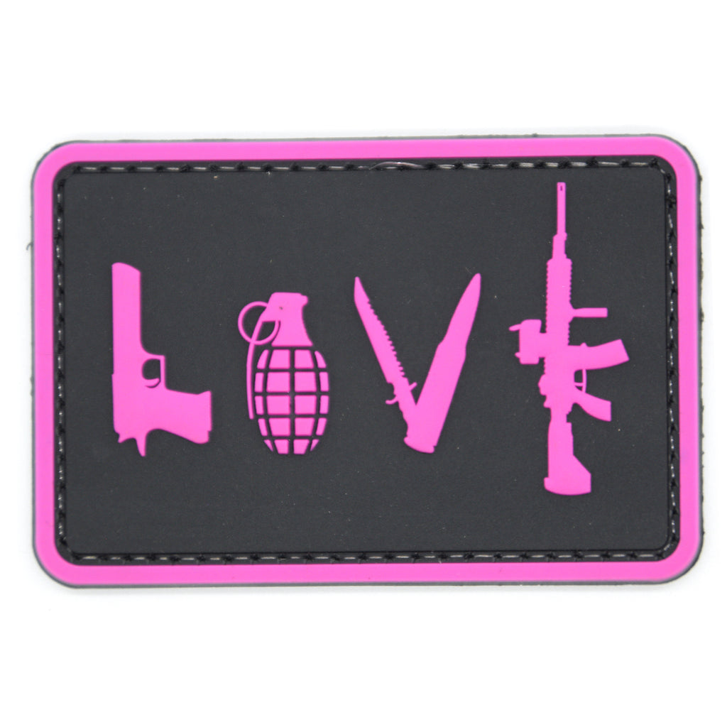 Love Patch Pink