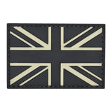 UK Flag Patch Black