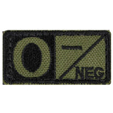Condor Blood Type Patch (O-/OD Green)