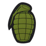 3D Grenade PVC Patch Black/OD Green