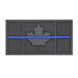 Canadian Flag Thin Blue Line Patch