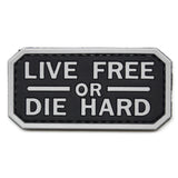 Live Free or Die Hard Patch Black