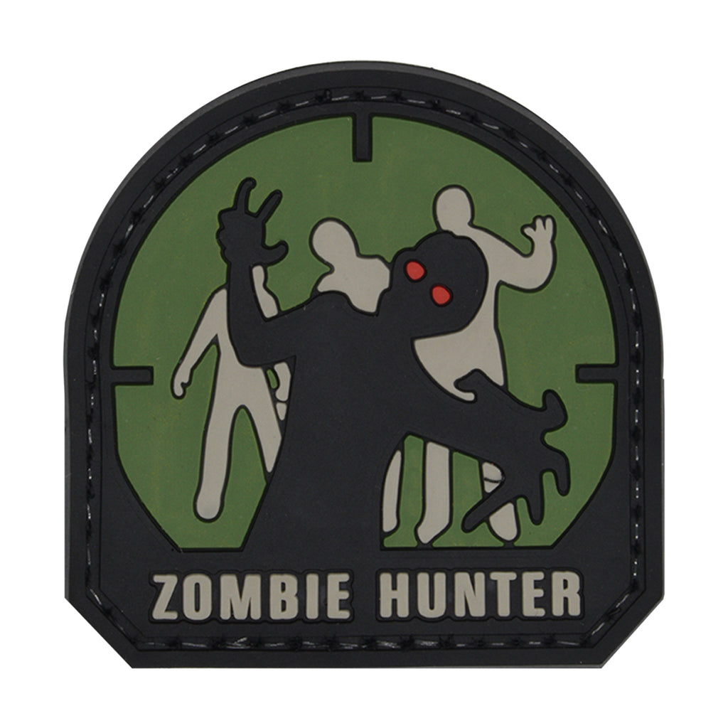 Zombie Hunter Patch Black/Green