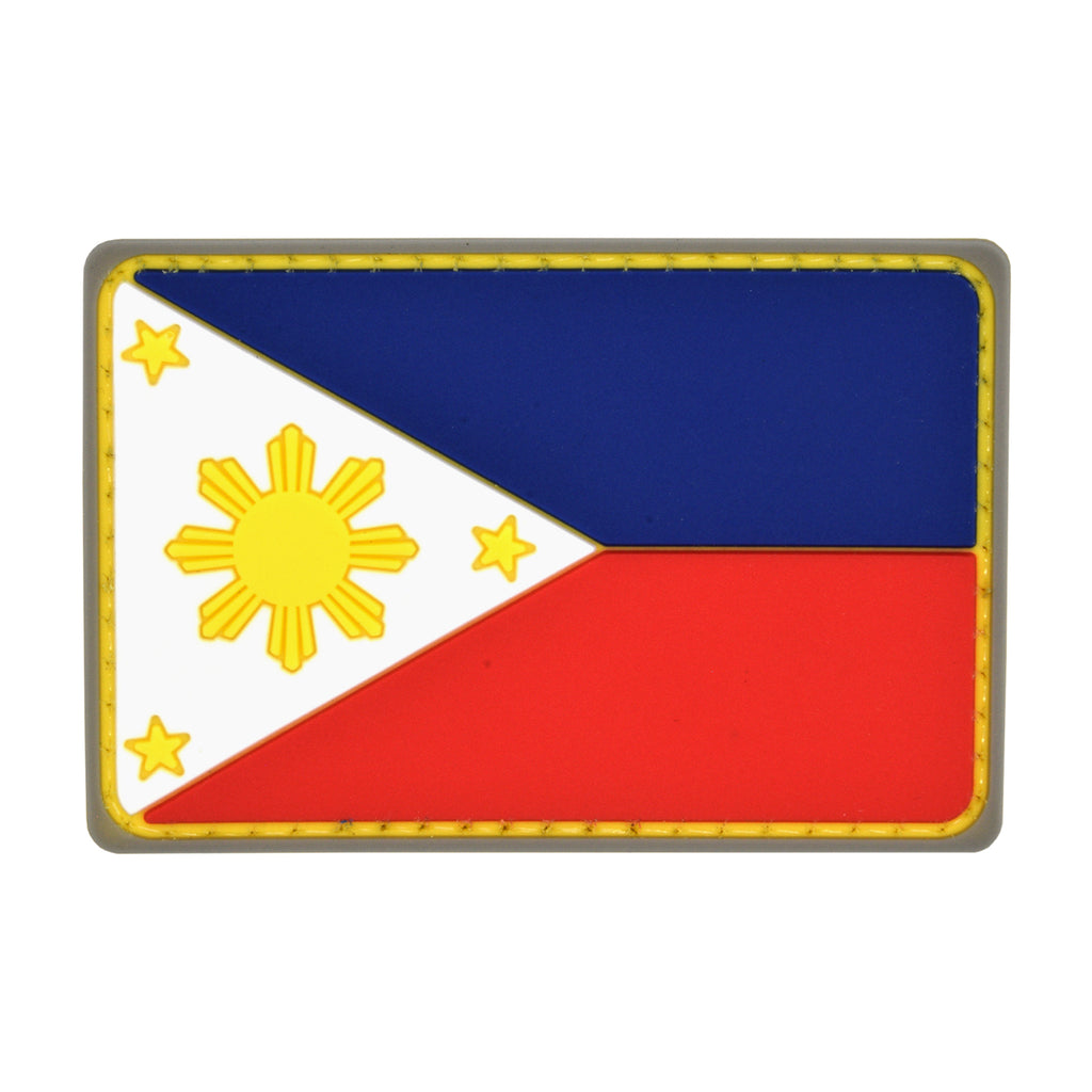 Philippines Flag PVC Patch Full Color