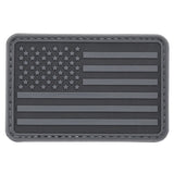 USA Flag Patch Dark Gray
