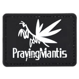 Praying Mantis Patch Black/White