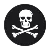 Jolly Roger Patch Black/White