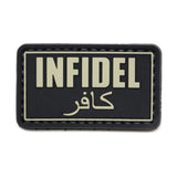 Infidel Patch Black (Arabic)