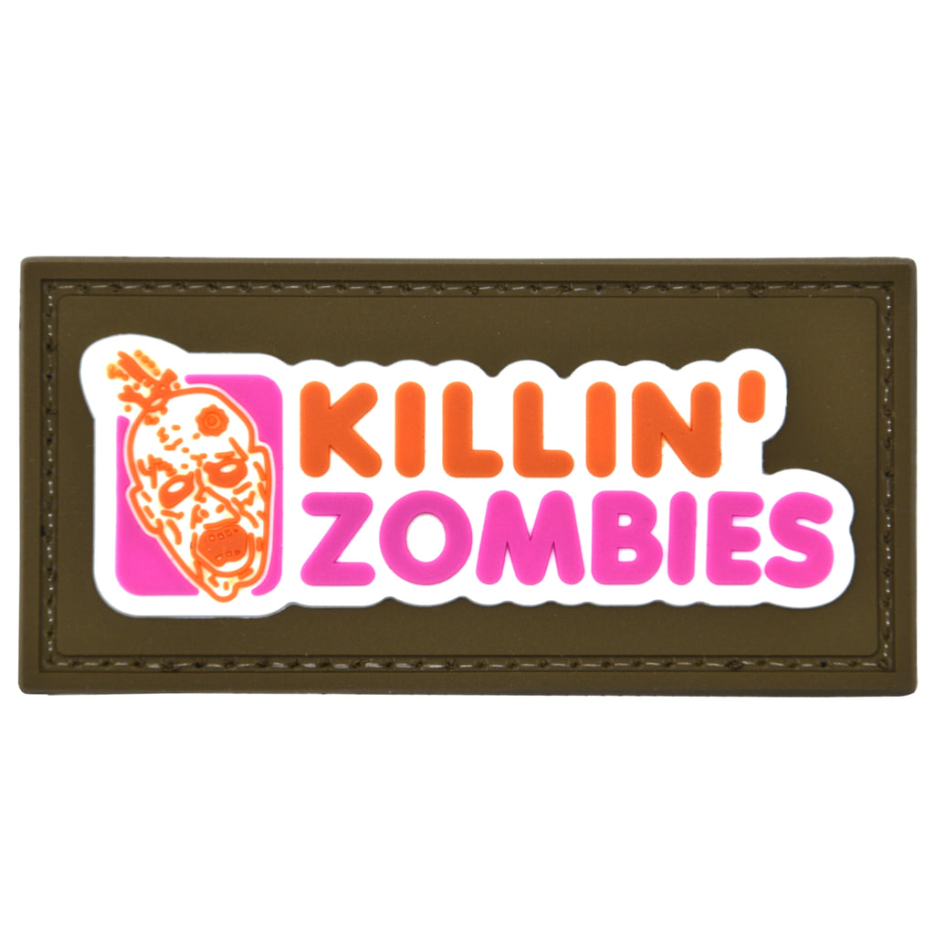 Killin Zombies Patch Brown/Orange