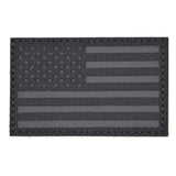 All Black USA Flag Patch