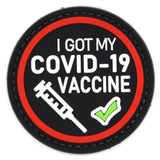 I Got My COVID-19 Vaccine Patch Black/Red