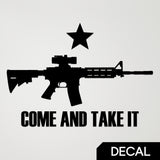 Come and Take It M4 Vinyl Decal