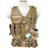 Vism by NcSTAR Tactical Cross Draw Vest