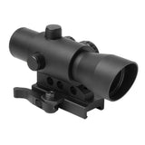 NcSTAR Mark III Tactical 1x32 Four Reticle Red Dot Sight QR Mount