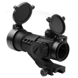 NcSTAR Tactical RGB Dot Sight W/ Cantilever Weaver Mount - Black