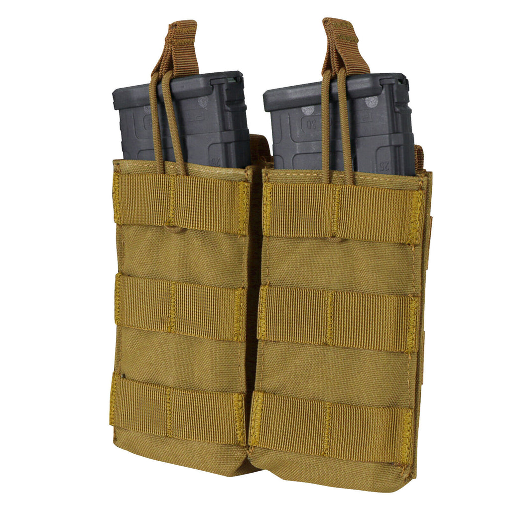 Condor MOLLE Double M4/M16 Open Top Mag Pouch