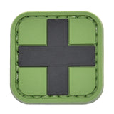 Medic Patch Square Patch Black/Green