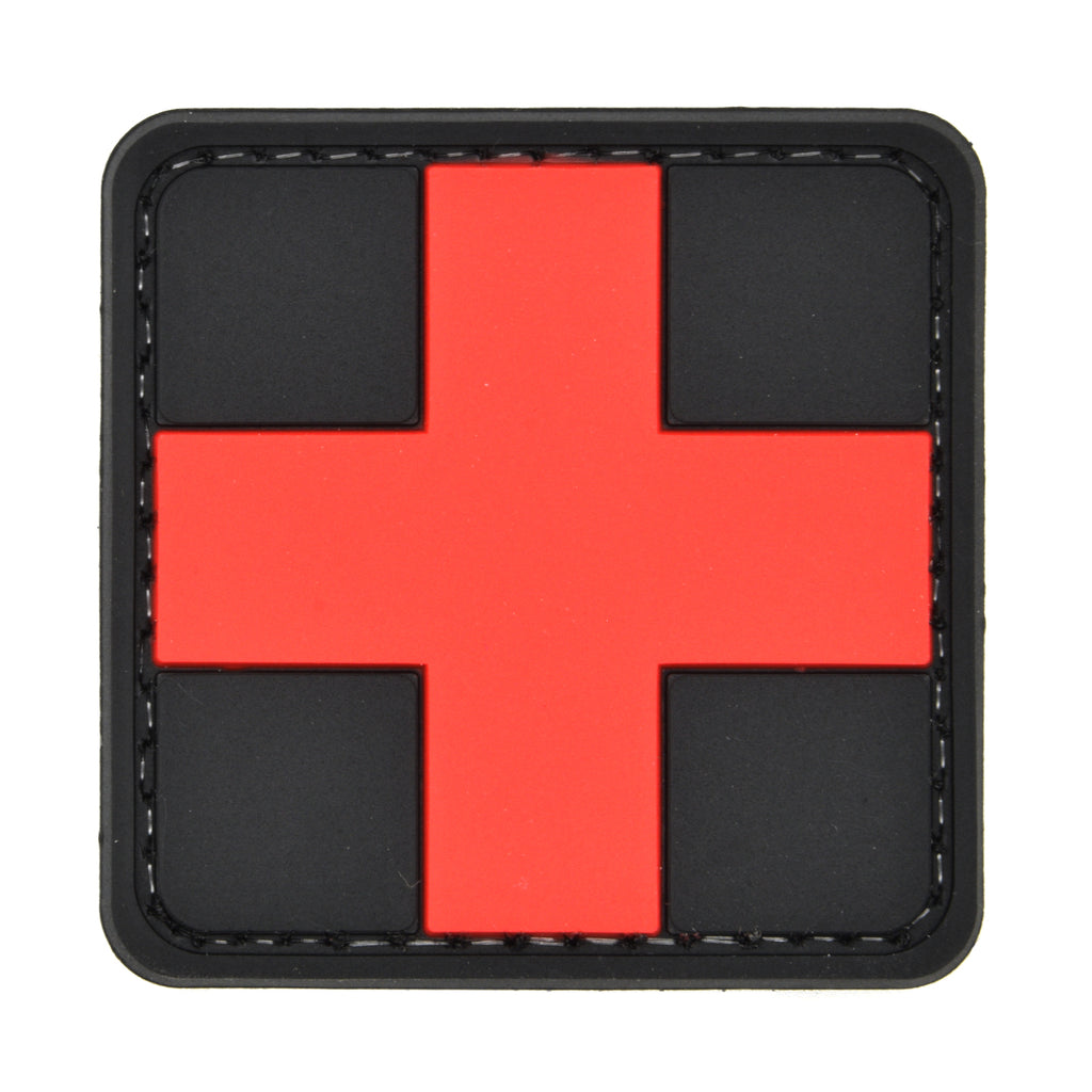 Medic Patch Square Patch Black/Red – Razor Edge Group