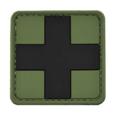 Medic First Aid Cross Patch OD Green
