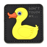 Don't Touch My Duck Patch Yellow