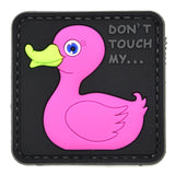 Don't Touch My Duck Patch Pink