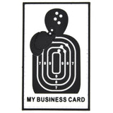 My Business Card Patch Black/White