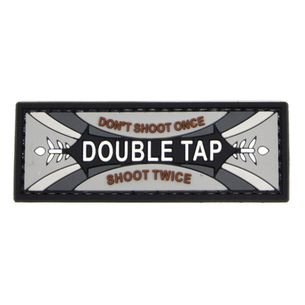 Double Tap Patch Gray
