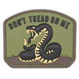 Don't Tread On Me Patch Green