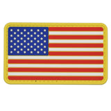 USA Flag Patch Red White Blue