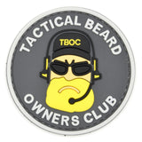 Tactical Beard Owner's Club Patch Gray